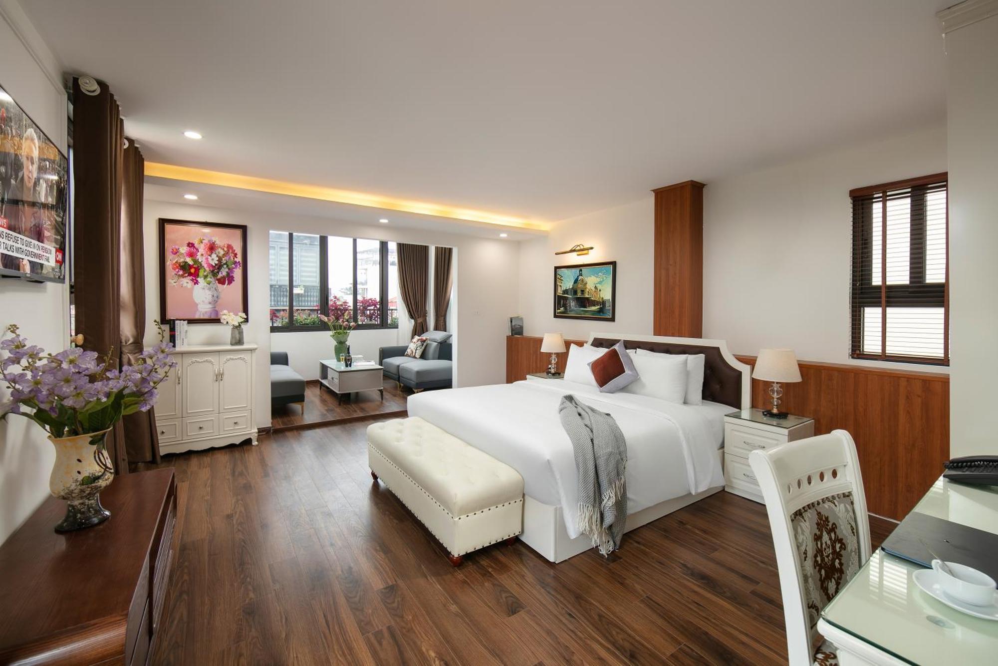 Trangtrang Luxury Hotel Ханой Екстериор снимка