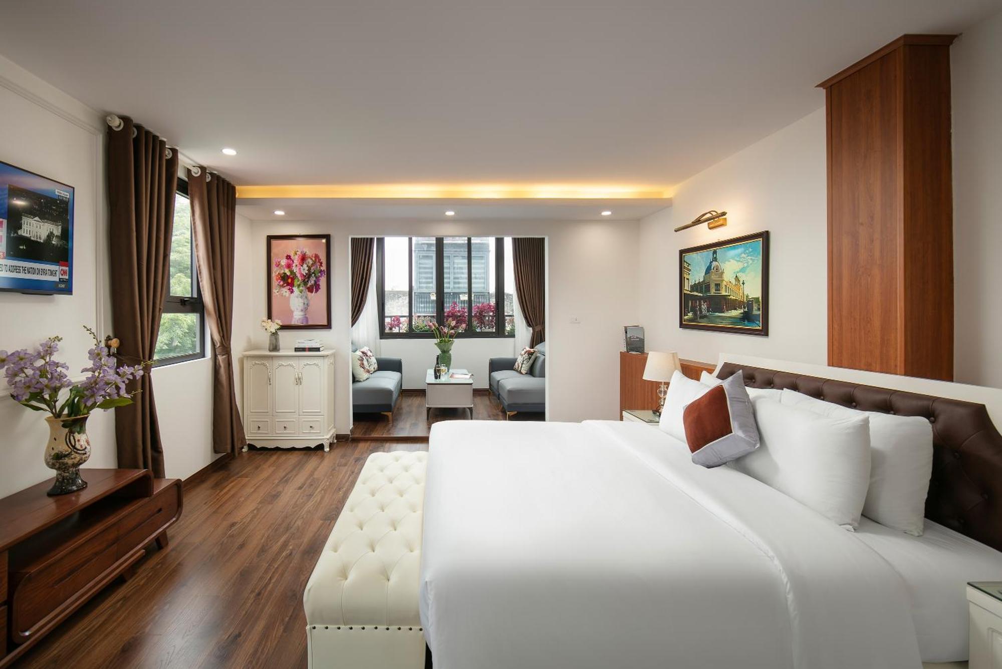 Trangtrang Luxury Hotel Ханой Екстериор снимка
