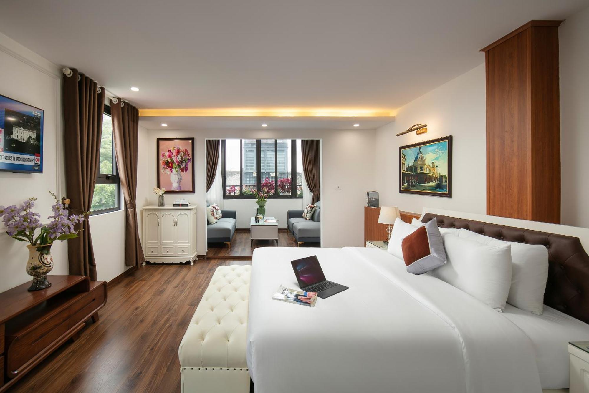 Trangtrang Luxury Hotel Ханой Екстериор снимка